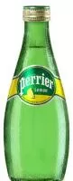 Вода «Perrier / Перье» 0.33 литра, газ, лимон, стекло, 24 шт. в уп. картинки